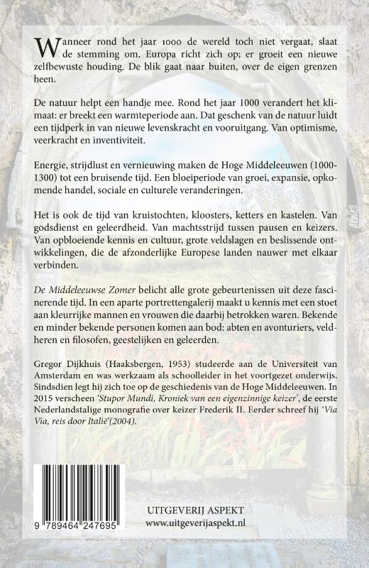 Achterkant van De middeleeuwse zomer