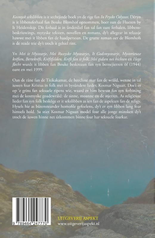 Achterkant van Kosmysk sekslibben