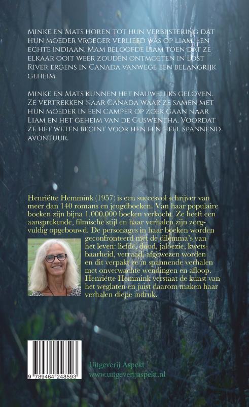 Achterkant van Zoek het geheim