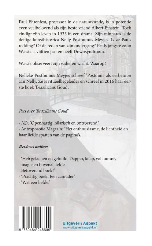 Achterkant van Postuum