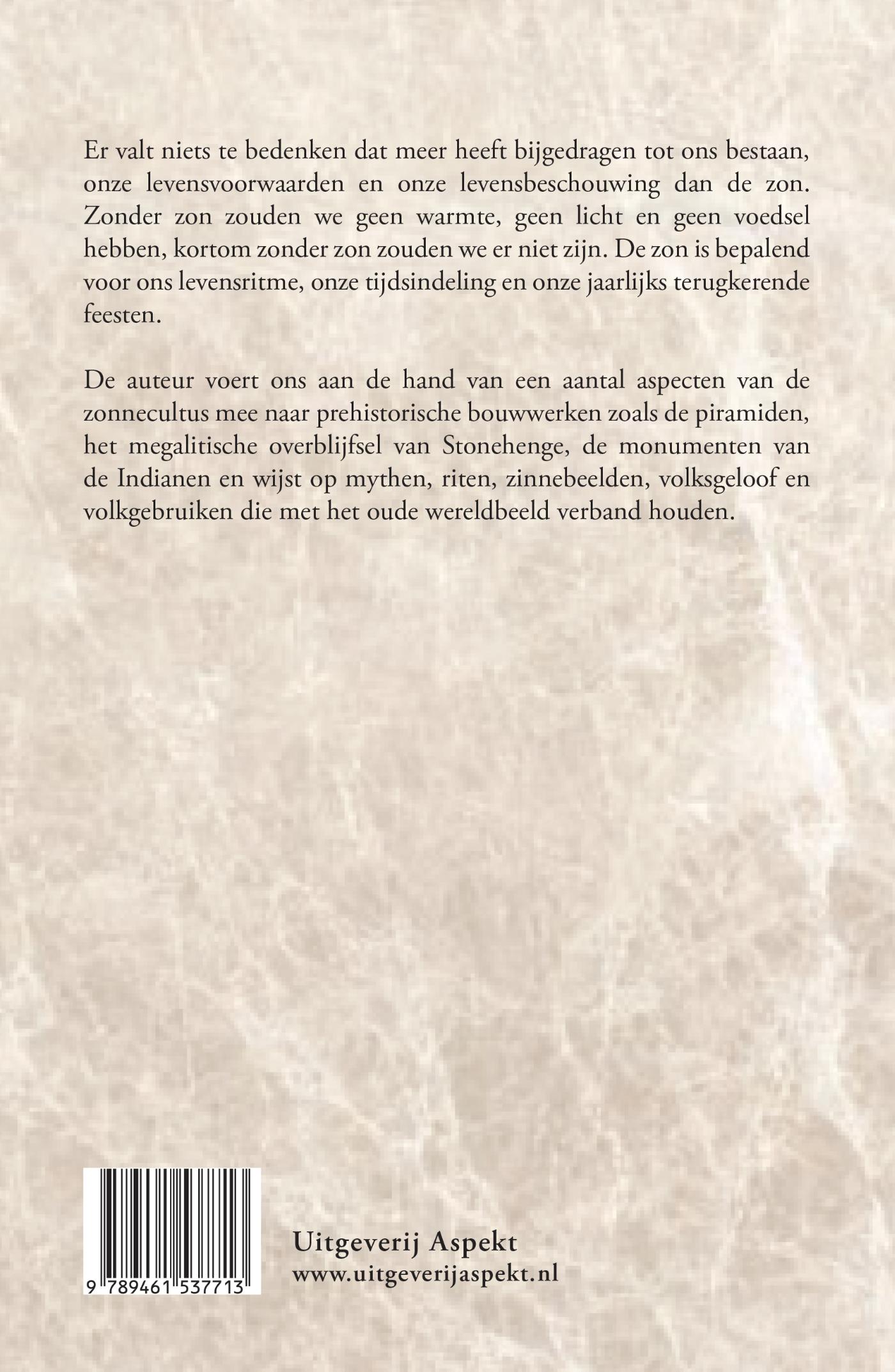 Achterkant van Zonnecultus