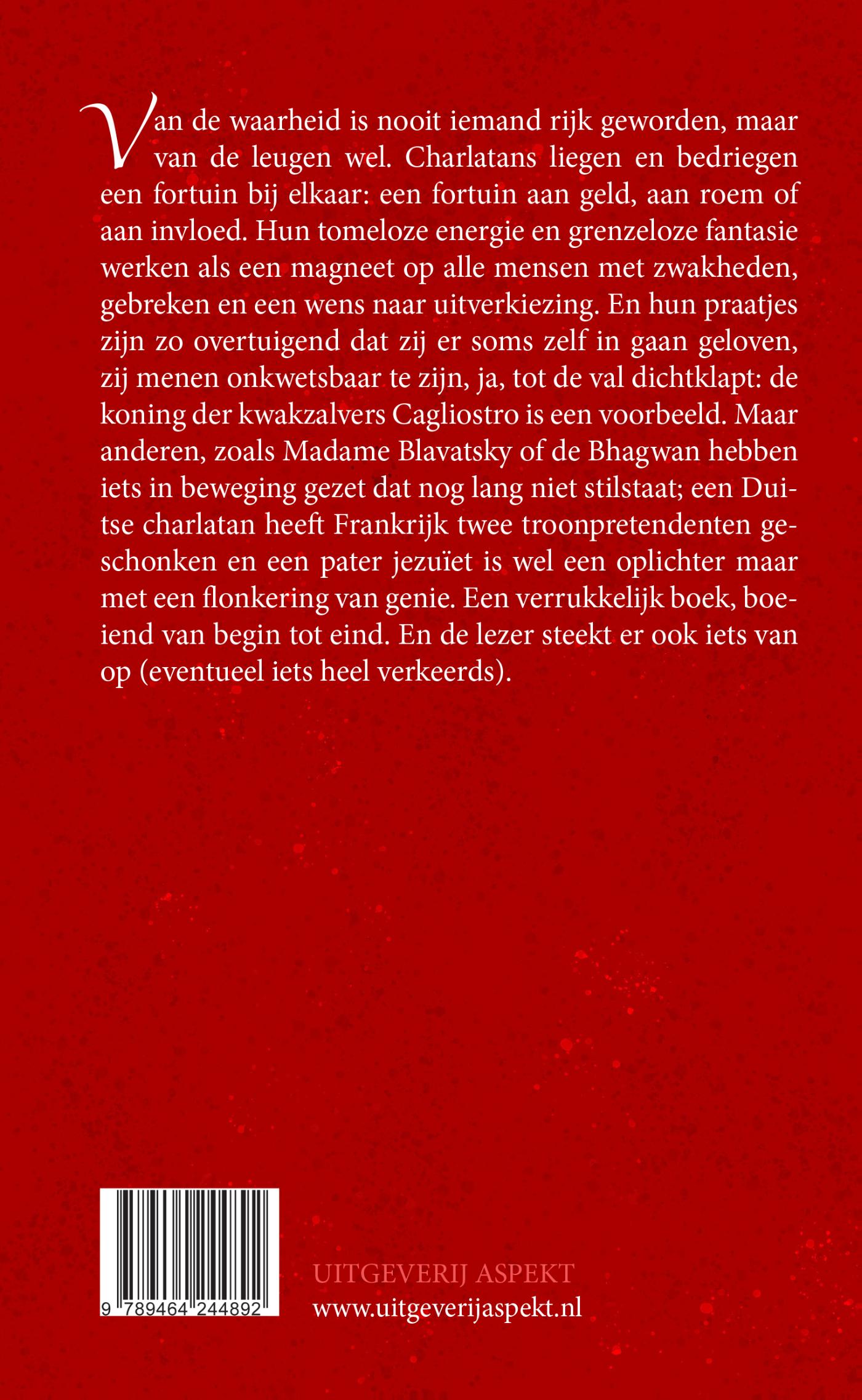 Achterkant van Bevlogen Bedriegers