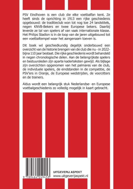 Achterkant van PSV Eindhoven