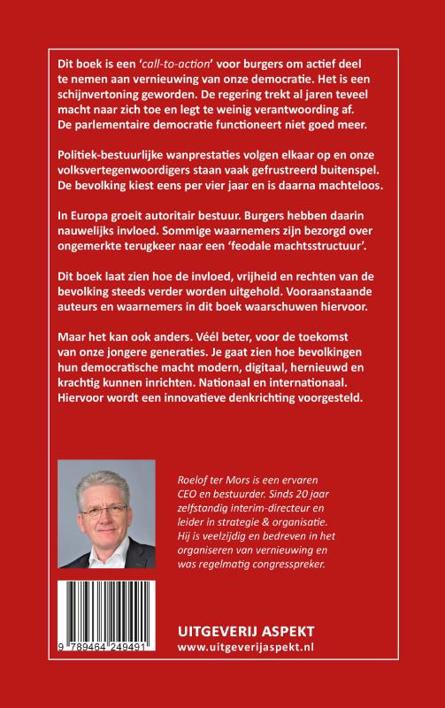 Achterkant van De macht van Burgers
