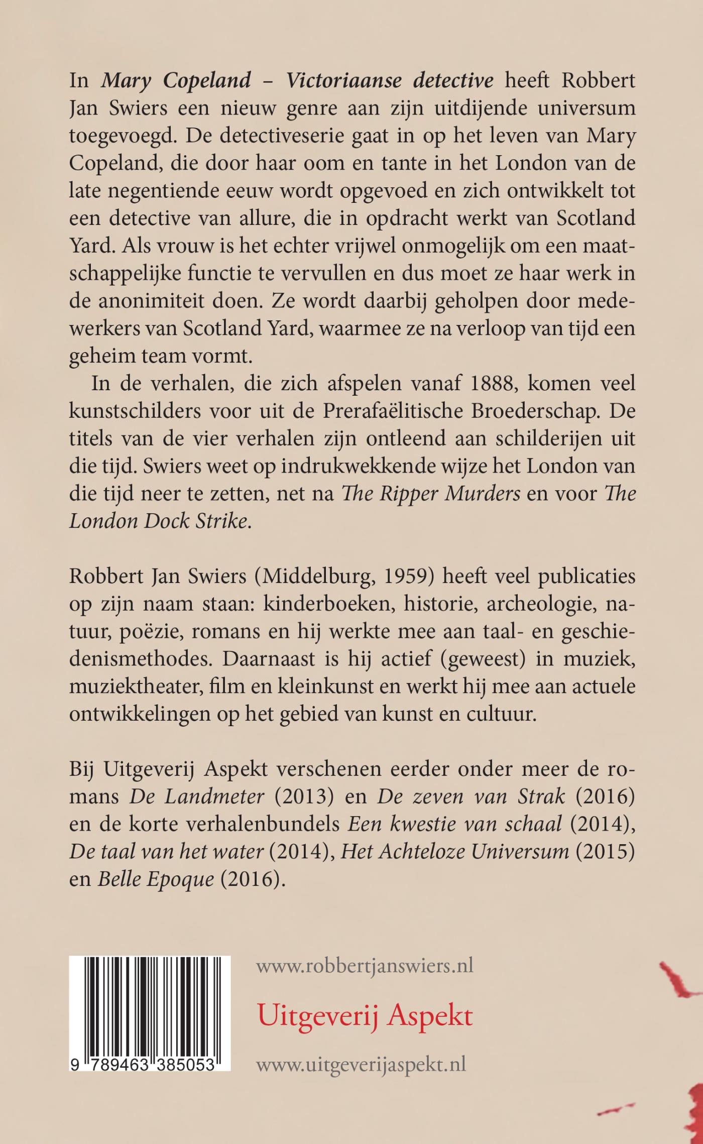 Achterkant van Mary Copeland 1