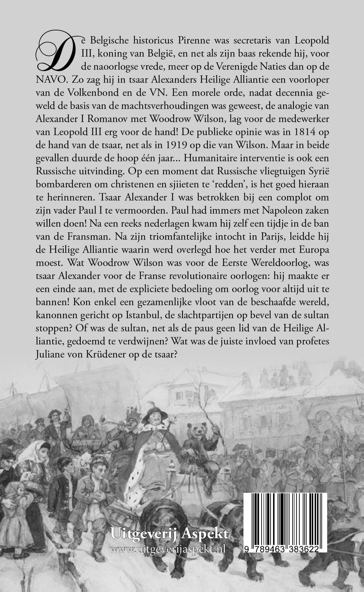 Achterkant van Tsaar Alexander I