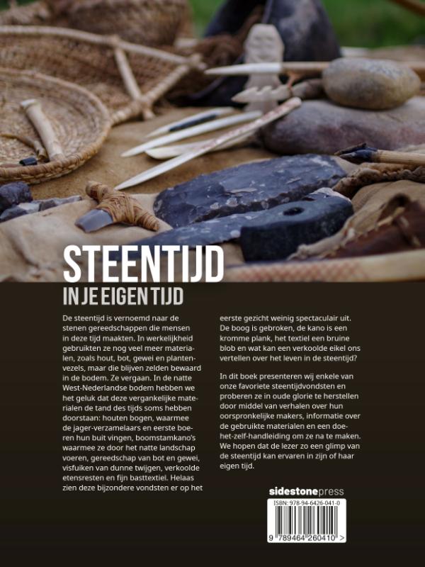 Achterkant van Steentijd in je eigen tijd