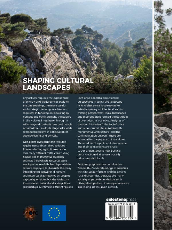 Achterkant van Shaping Cultural Landscapes
