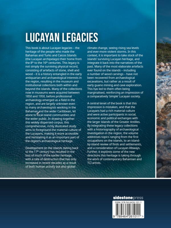 Achterkant van Lucayan Legacies