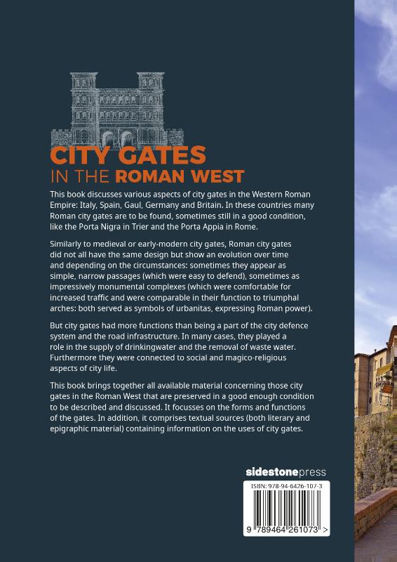 Achterkant van City Gates in the Roman West