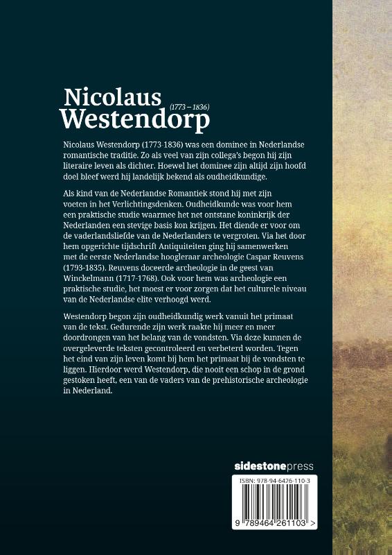Achterkant van Nicolaus Westendorp (1773 – 1836)