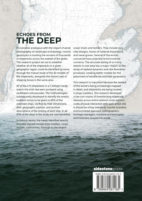 Achterkant van Echoes from the Deep