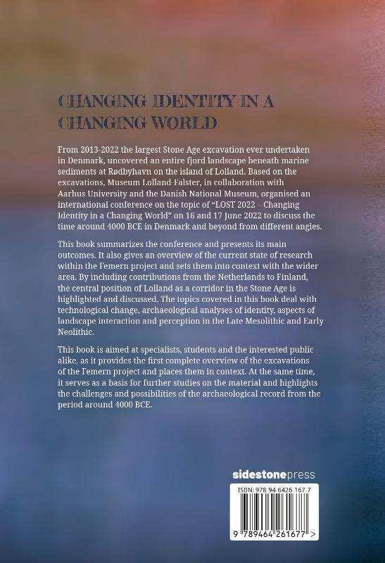 Achterkant van Changing Identity in a Changing World