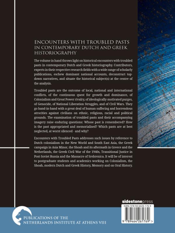 Achterkant van Encounters with Troubled Pasts in Contemporary Dutch and Greek Historiography