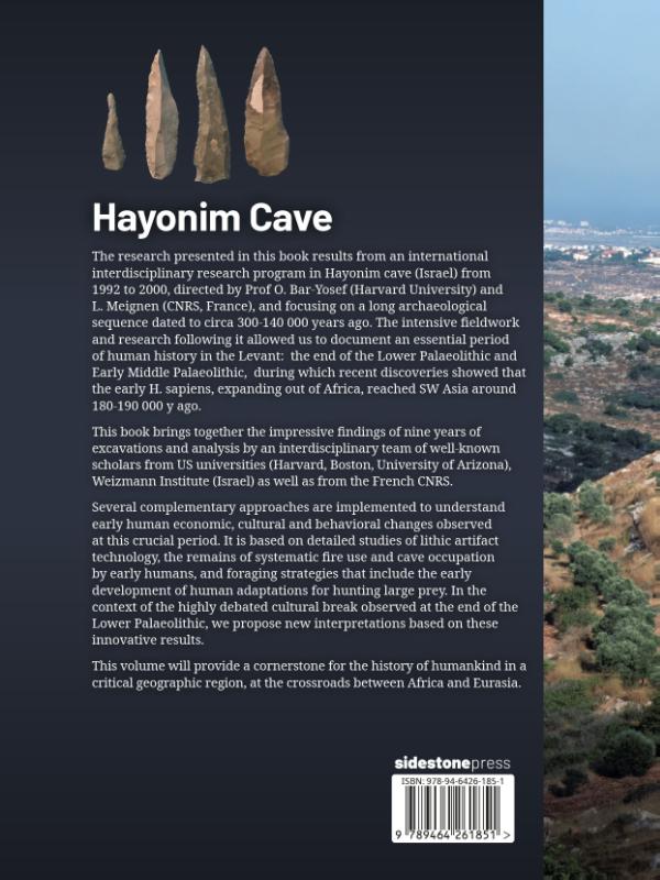 Achterkant van Hayonim Cave