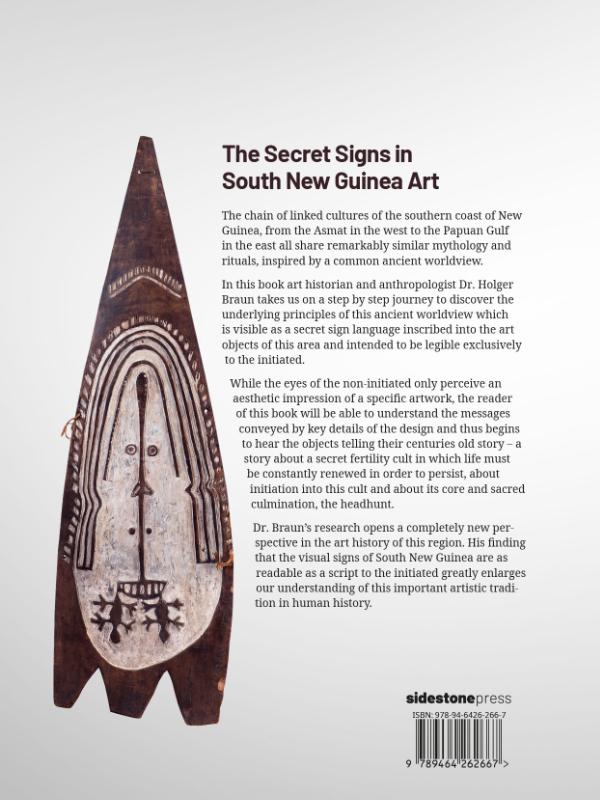 Achterkant van The Secret Signs in South New Guinea Art