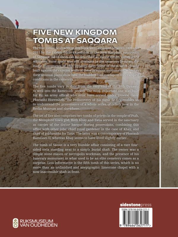 Achterkant van Five New Kingdom Tombs at Saqqara