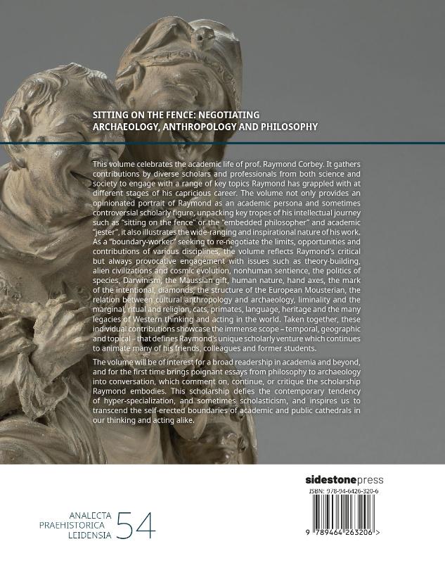 Achterkant van Sitting on the fence: Negotiating archaeology, anthropology and philosophy