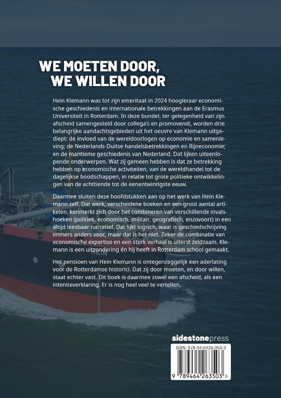 Achterkant van We moeten door, we willen door