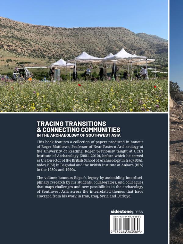 Achterkant van Tracing Transitions and Connecting Communities in the Archaeology of Southwest Asia