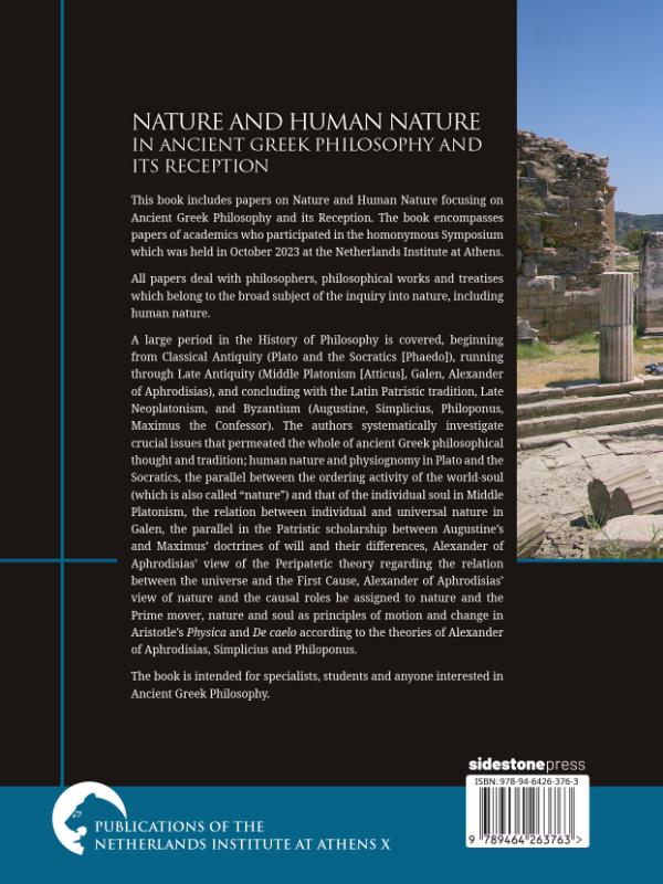 Achterkant van Nature and Human Nature in Ancient Greek Philosophy and Its Reception