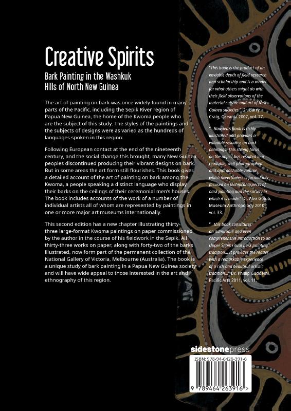 Achterkant van Creative Spirits
