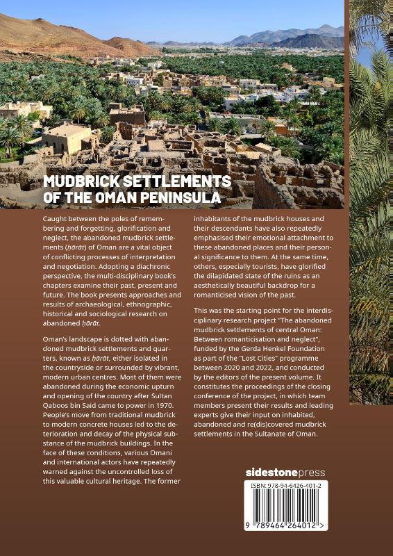 Achterkant van Mudbrick Settlements of the Oman Peninsula