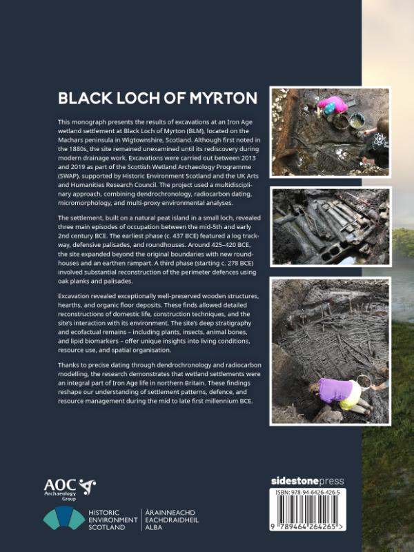 Achterkant van Black Loch of Myrton