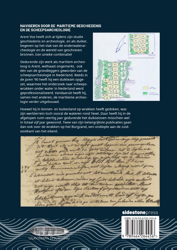 Achterkant van Navigeren door de maritieme geschiedenis en de scheepsarcheologie