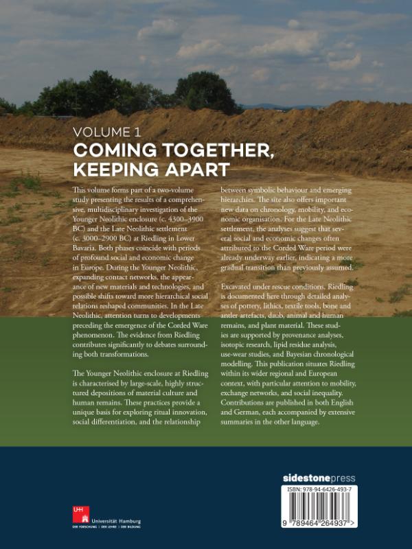 Achterkant van Coming together, keeping apart: Volume 1