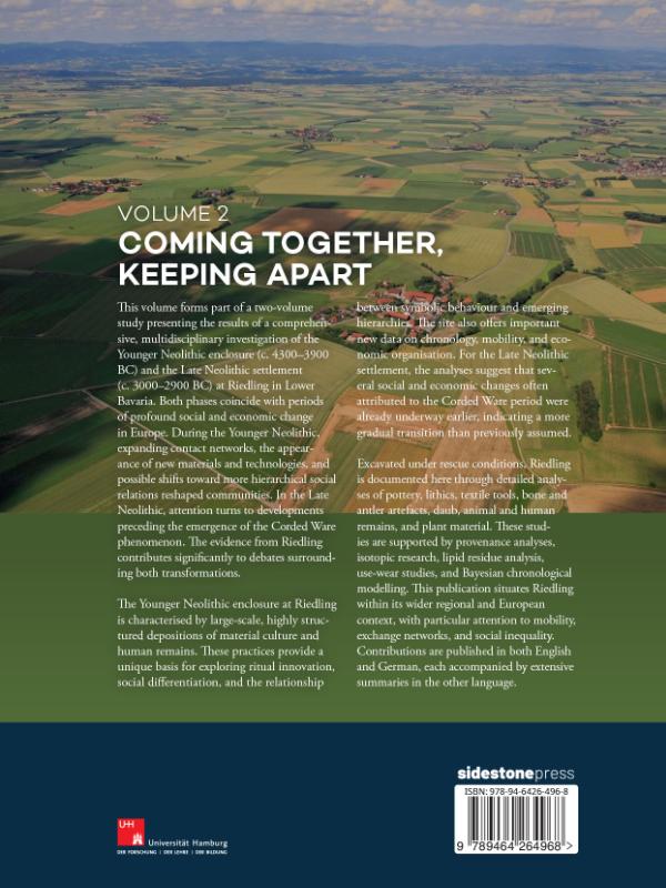 Achterkant van Coming together, keeping apart: Volume 2