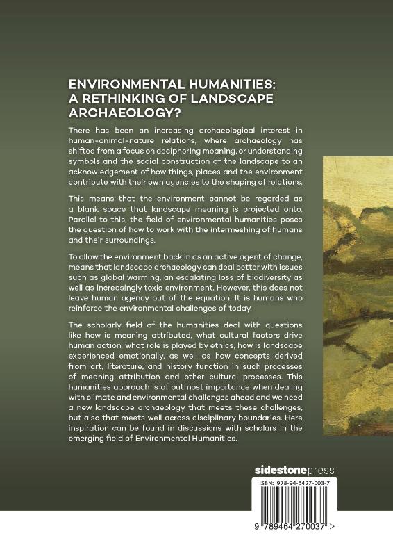 Achterkant van Environmental humanities: a rethinking of landscape archaeology?