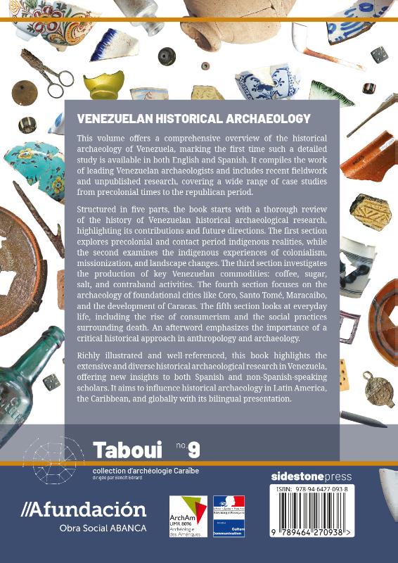 Achterkant van Venezuelan Historical Archaeology