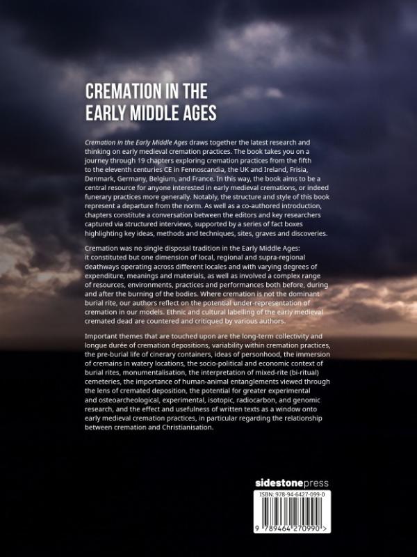 Achterkant van Cremation in the Early Middle Ages