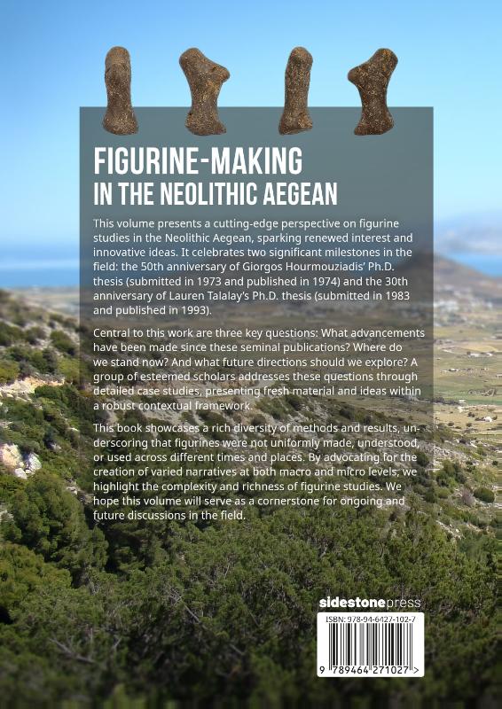 Achterkant van Figurine-making in the Neolithic Aegean