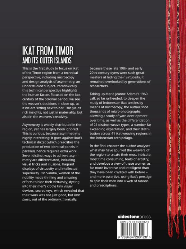 Achterkant van Ikat from Timor and its outer Islands
