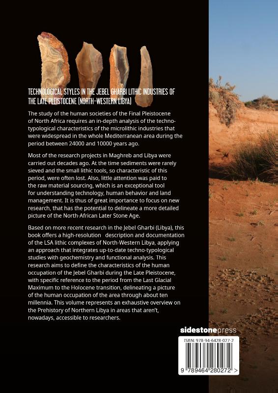 Achterkant van Technological Styles in the Jebel Gharbi Lithic Industries of the Late Pleistocene (North-Western Libya)