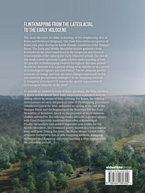 Achterkant van Flintknapping from the Lateglacial to the Early Holocene