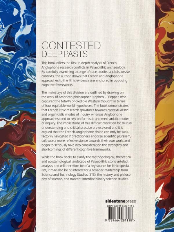 Achterkant van Contested Deep Pasts