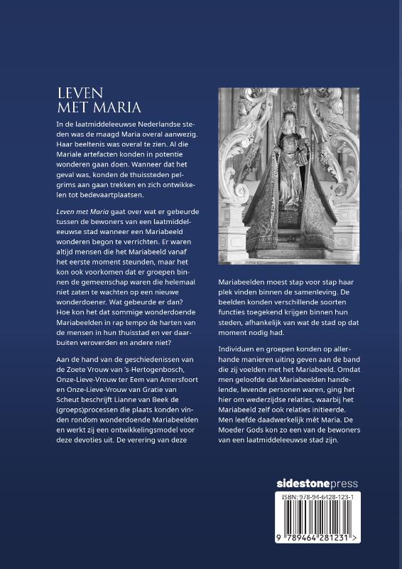 Achterkant van Leven met Maria