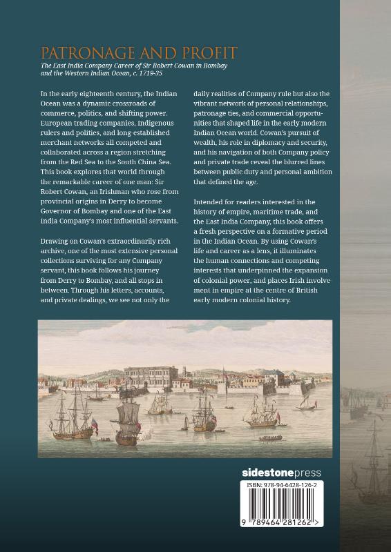 Achterkant van Patronage and Profit