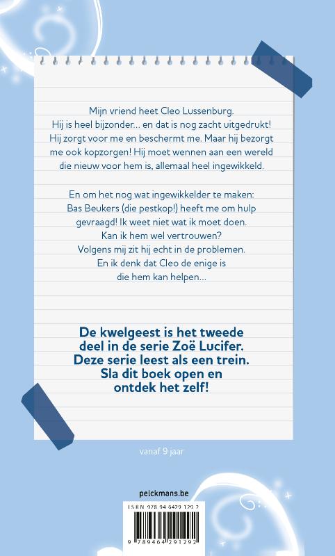 Achterkant van De kwelgeest