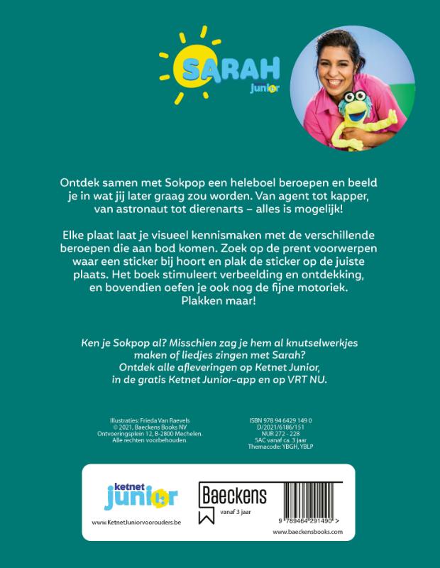 Achterkant van De avonturen van Sokpop