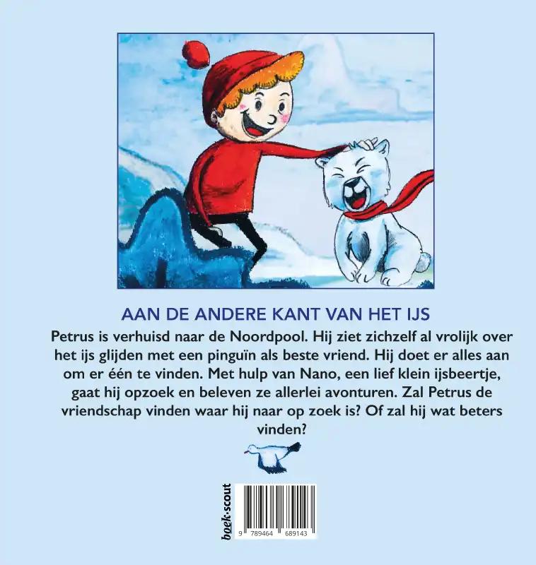 Achterkant van Aan de andere kant van het ijs