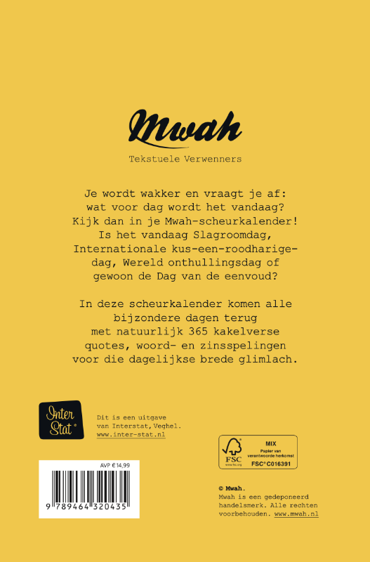 Achterkant van 2022