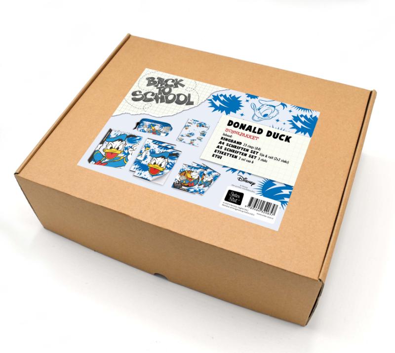 Achterkant van BOL.COM BTS pakket - Donald Duck