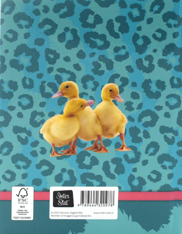 Achterkant van Vriendenboek - Dieren