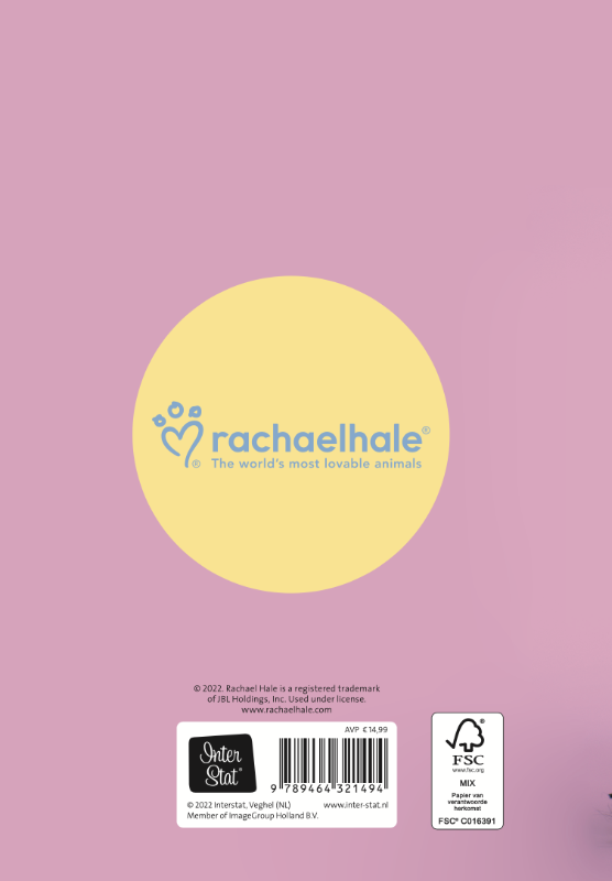 Achterkant van Rachael Hale - Schoolagenda 2022/2023