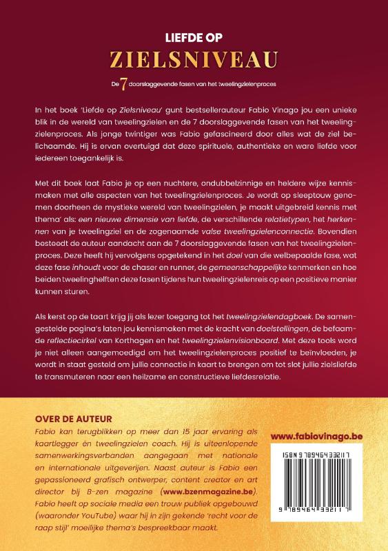 Achterkant van Liefde op zielsniveau Handboek