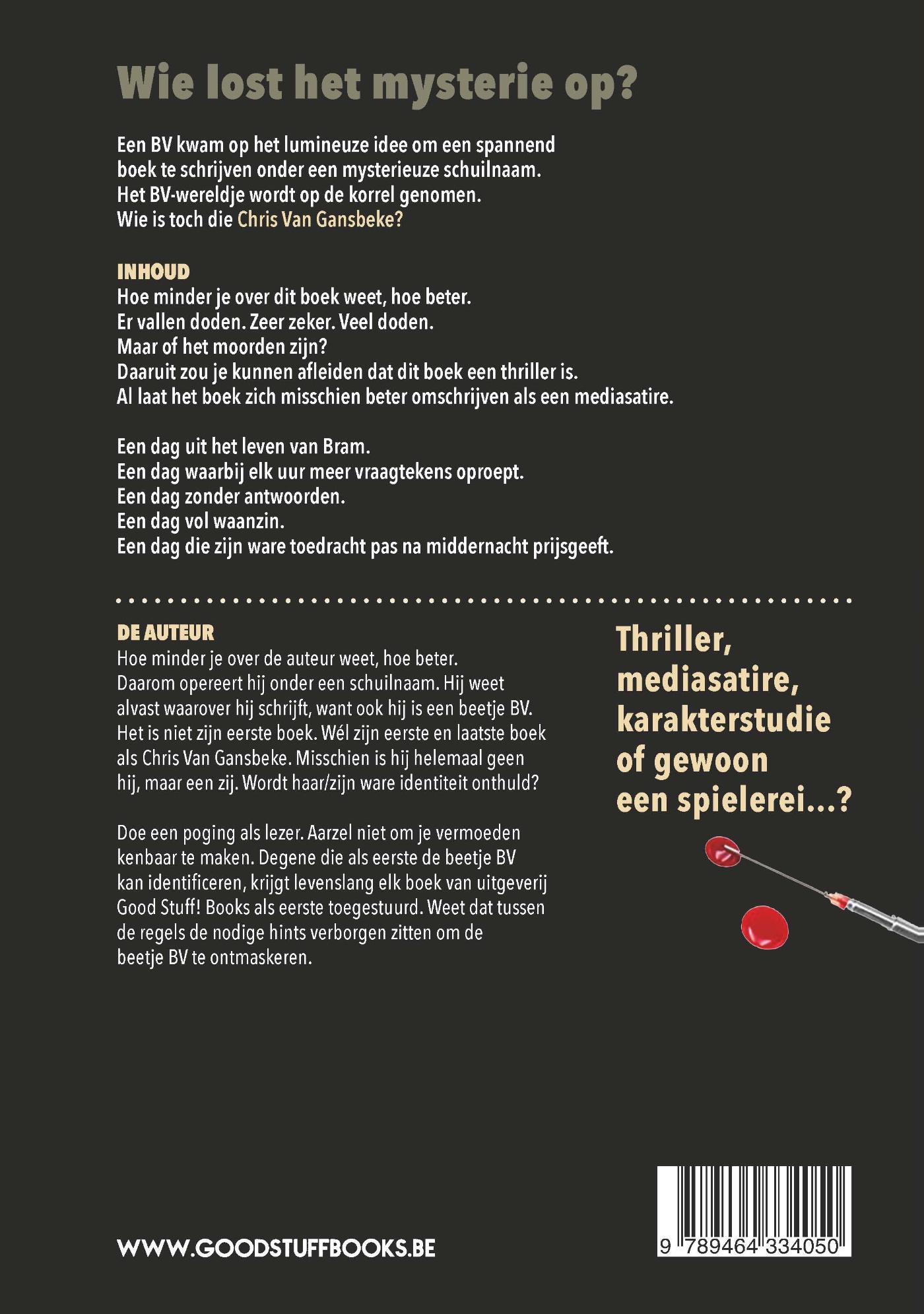 Achterkant van BV-Day